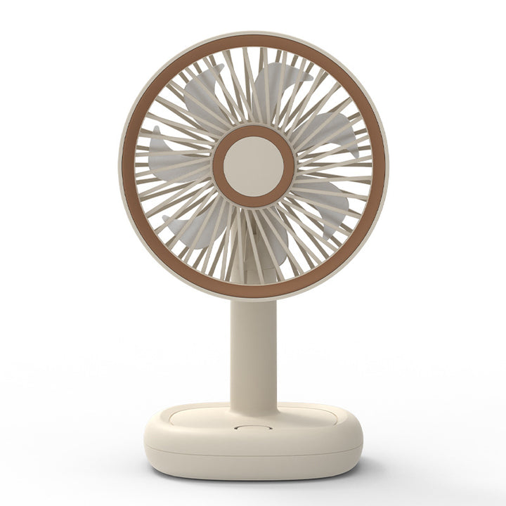 Ladies Portable Table Fan with Adjustable Tilt Angle and USB Connection Kalsten