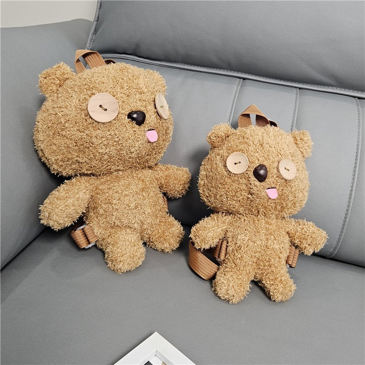 Cute Cuddly Backpack with Bear Motif Kalsten