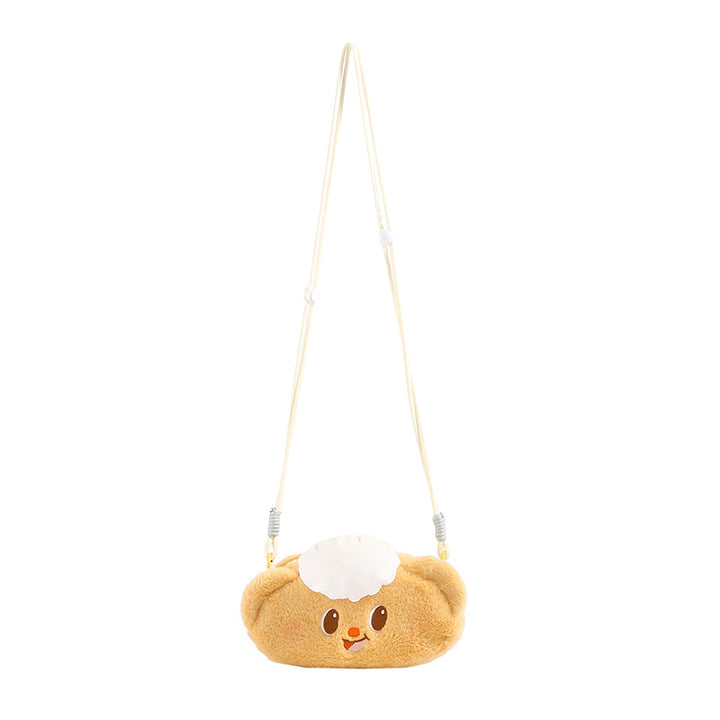 Plush Shoulder Bag with Unique Animal Motif Kalsten