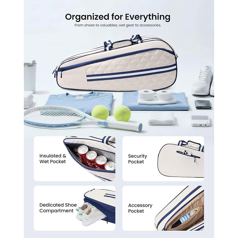Stylish Tennis Racket and Gear Carrier Kalsten
