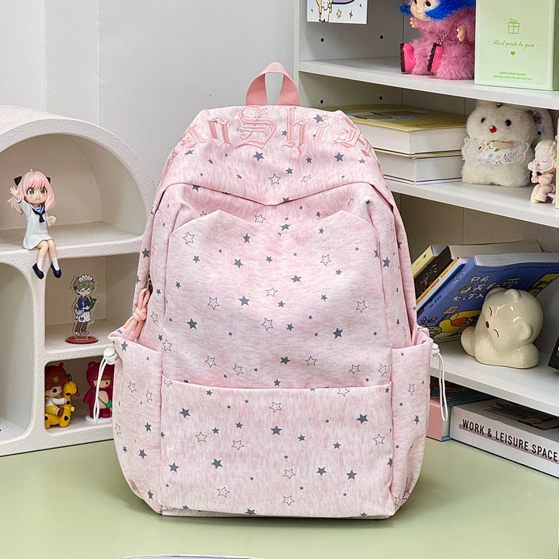Stylish Star-Embellished Backpack Kalsten 1791205779