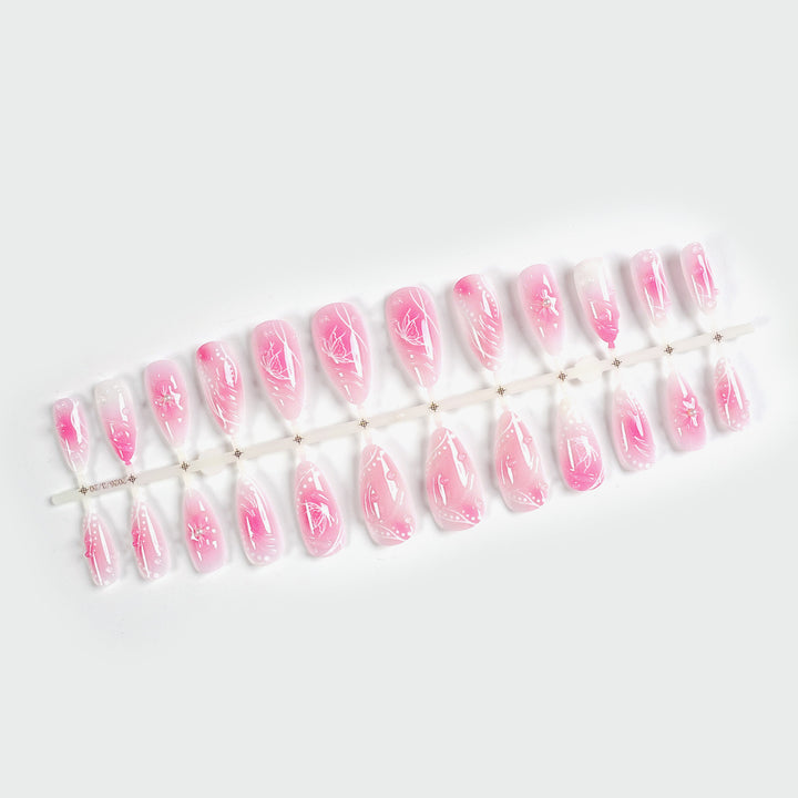 Elegant Articulated Press-On Nail Kit