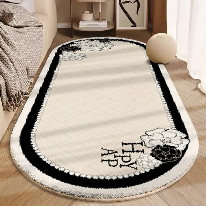 Soft Abstract Area Rug