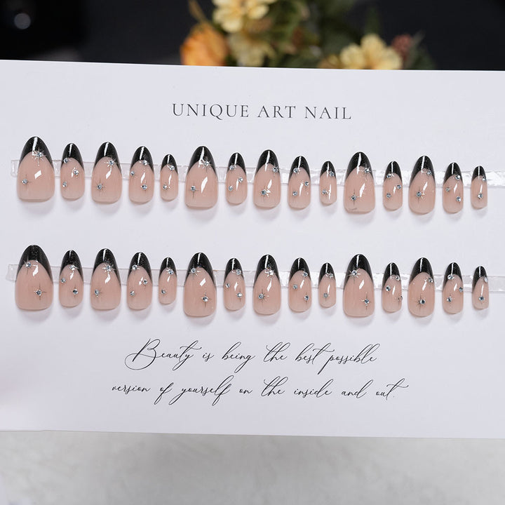 Glamorous Artistic Stiletto Press-On Nails