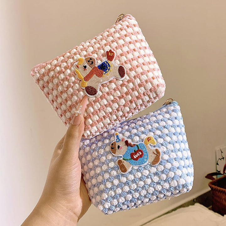 Cute Plush Cosmetic Bag Kalsten
