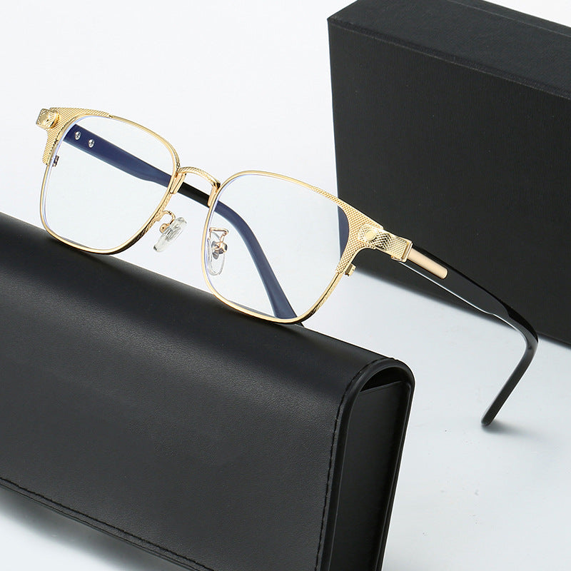 Women's fashionable corrective glasses with filigree metal frame Kalsten