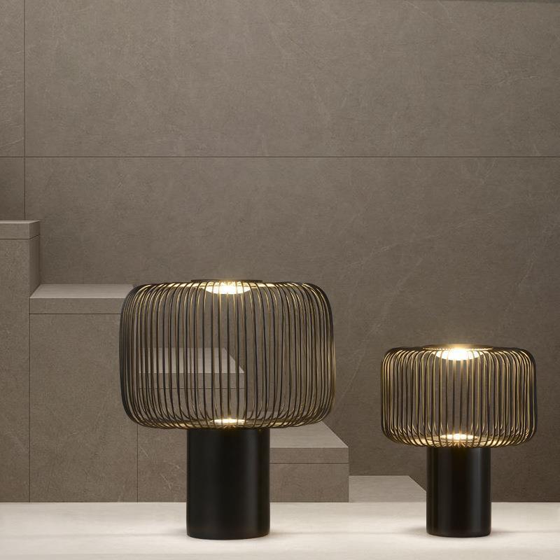 Decorative Wire Mesh Table Lamp