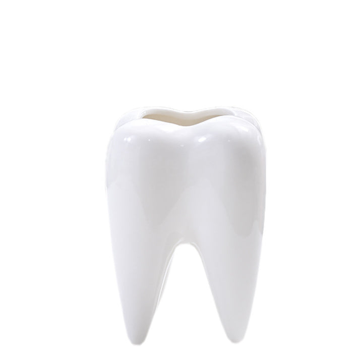 Creative Tooth-Shaped Planter Kalsten