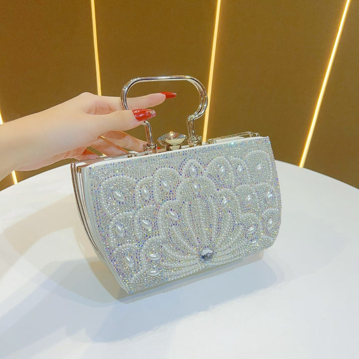 Elegant Bejeweled Evening Handbag