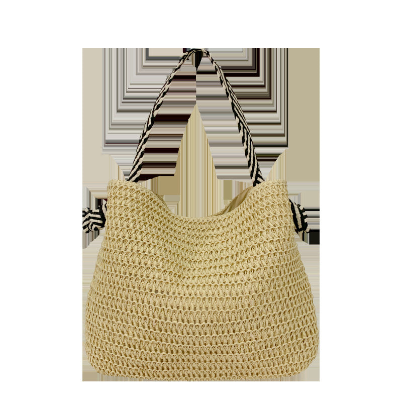 Hand-ven Straw Hobo Bag Kalsten