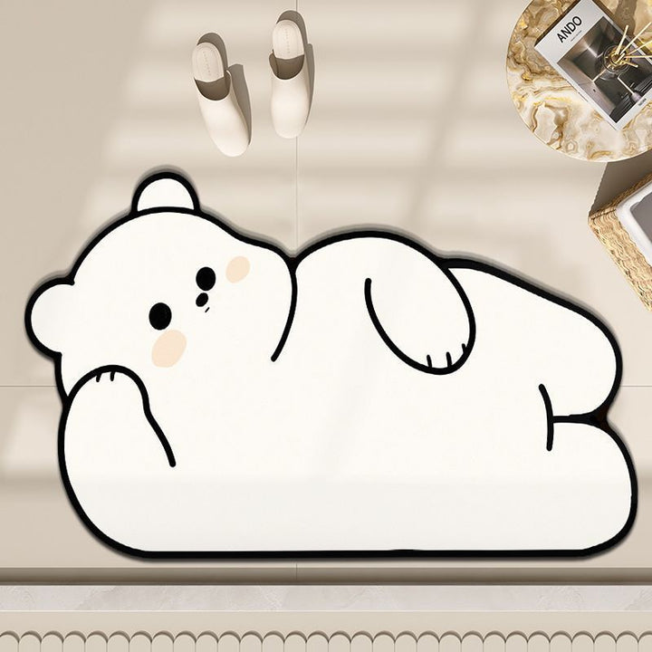 Fun Cat-Themed Decorative Floor Mat Kalsten