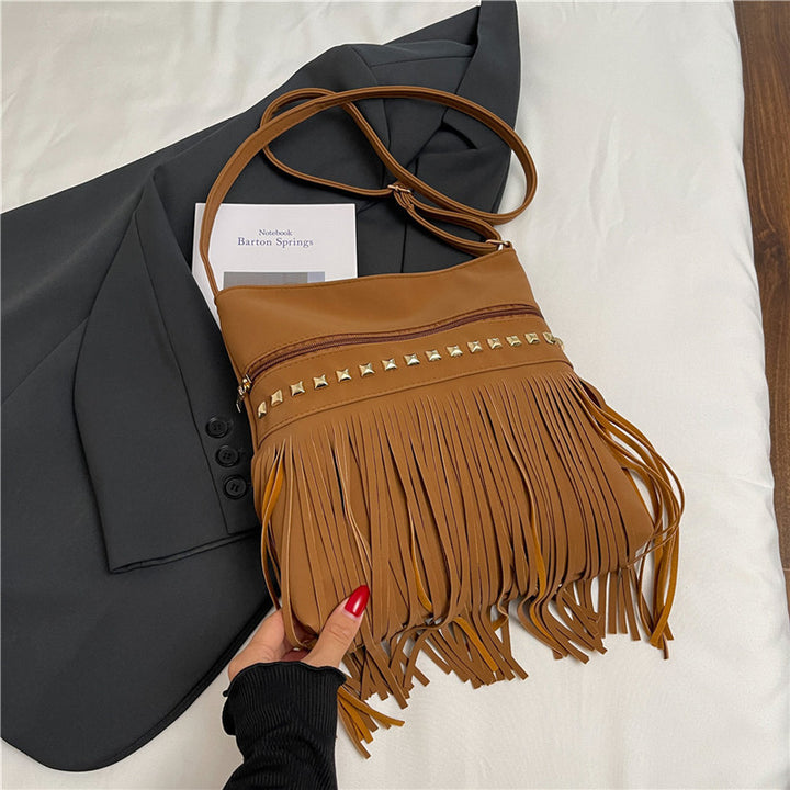 Stylish Fringe Crossbody Bag Kalsten