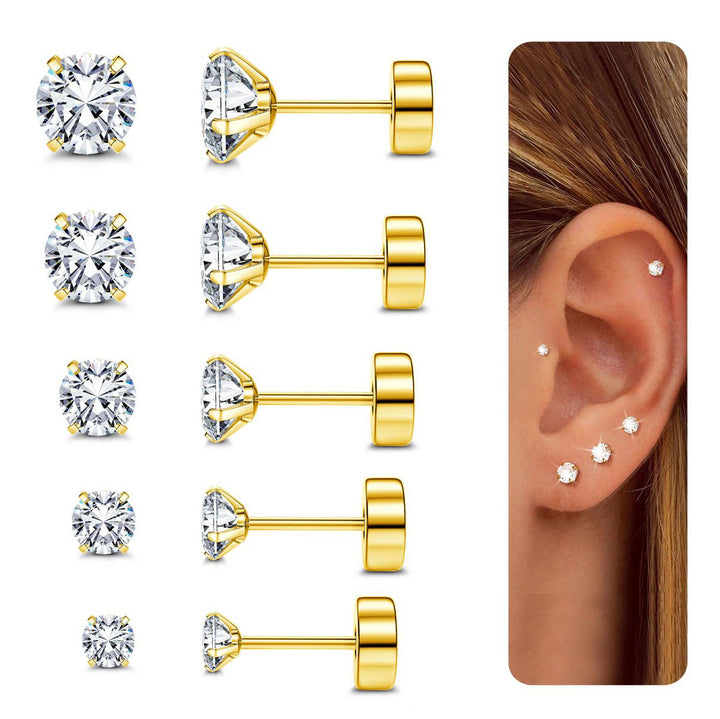 Premium Diamond Stud Earrings Kalsten