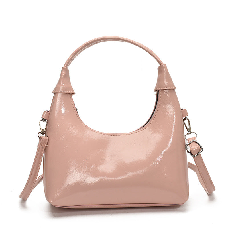 Contemporary Structured Satchel Handbag