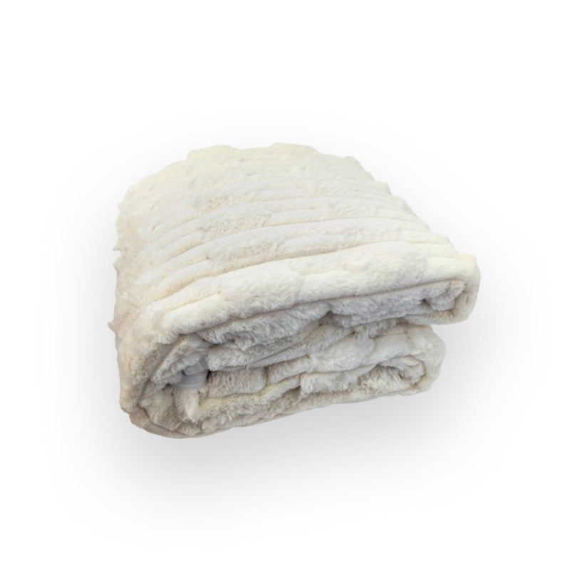 Women's Cozy Blanket with Structured Surface Kalsten