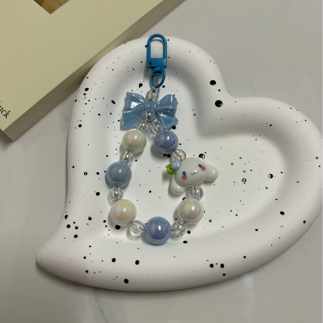 Cute Character Beaded Phone Chain kalsten