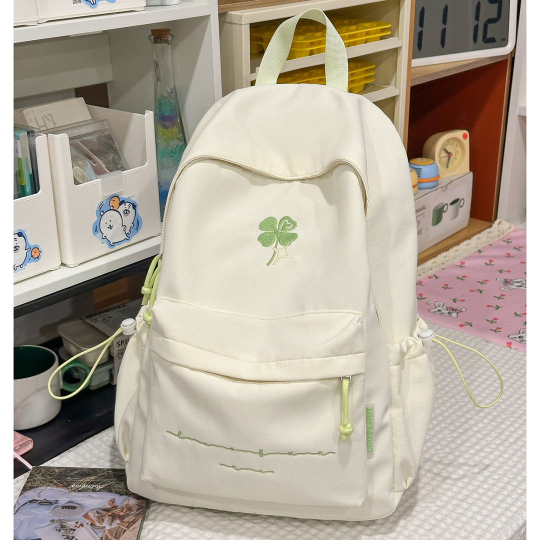 Embroidered Floral Design Backpack Kalsten