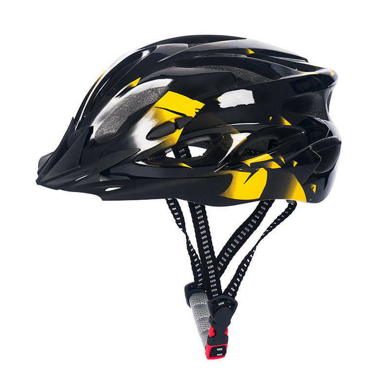 adjustable ventilated road and mountain cycling helmet with visor and rear dial fit Kalsten