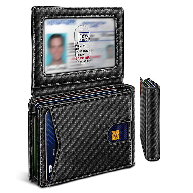 RFID-Blocking Leather Cardholder Wallet Kalsten