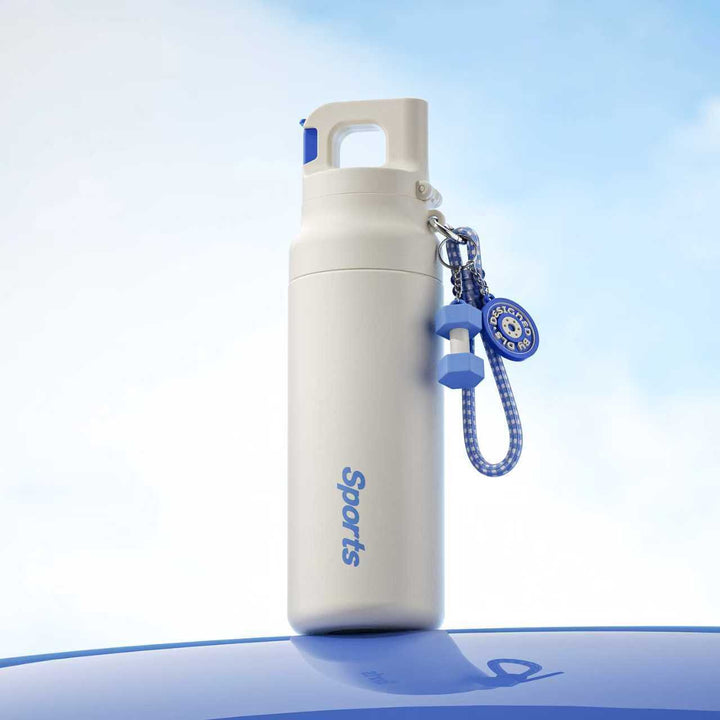 Ladies sporty water bottle with innovative closure Kalsten