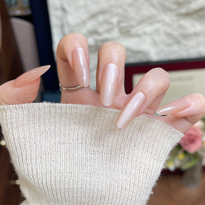 Elegant Almond-shaped Press-On Nail Tips Kalsten