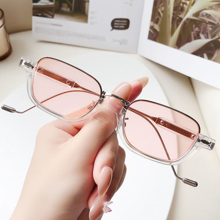 Fashionable Rectangular Glasses Kalsten