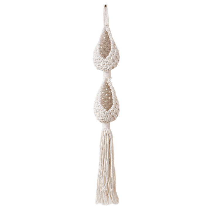 Macramé Plant Holder with Decorative Hanging Design Kalsten