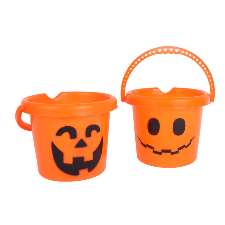 Halloween Themed Pumpkin Trick-or-Treat Bucket Kalsten