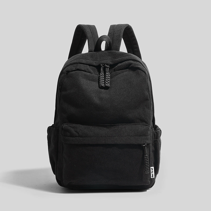 Ribbed Fabric Lightweight Backpack Kalsten
