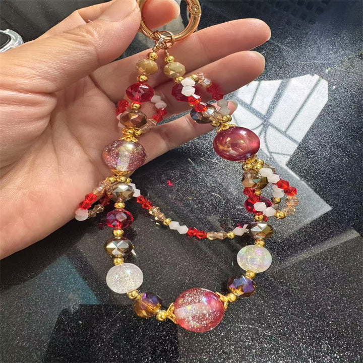 Beaded Charm Keyholder Kalsten