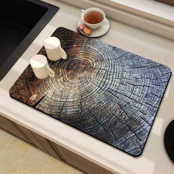 Natural Wood-Themed Desk Mat Kalsten
