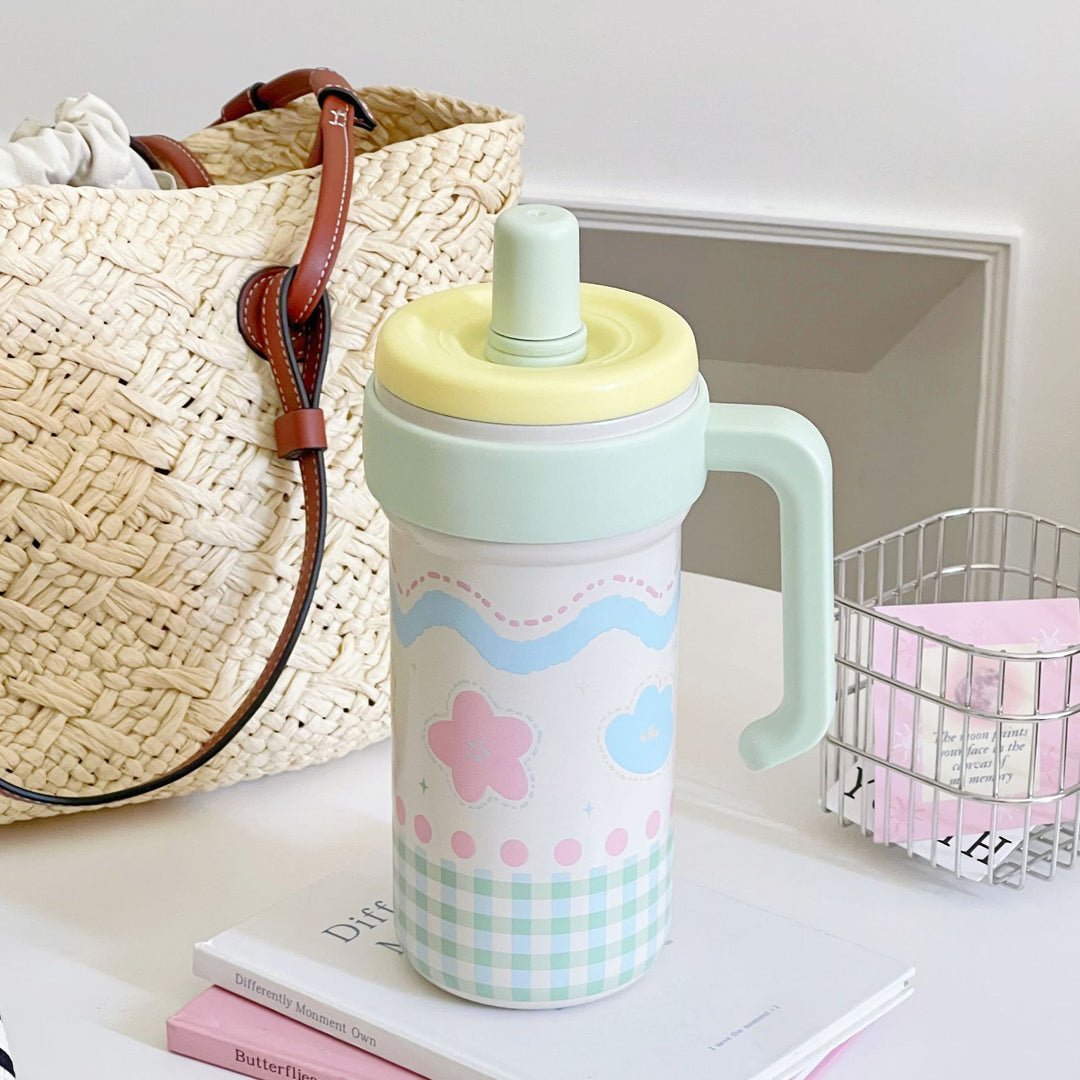 Women's drinking container with cheerful cat design Kalsten