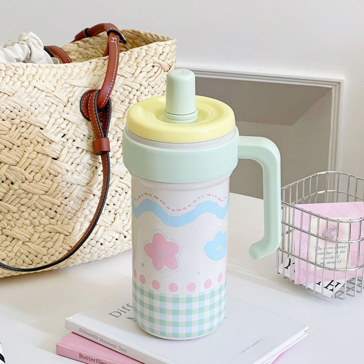 Women's drinking container with cheerful cat design Kalsten