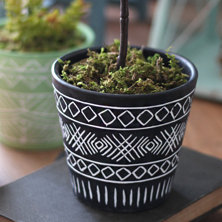 Decorative plant pots in Ethno style Kalsten