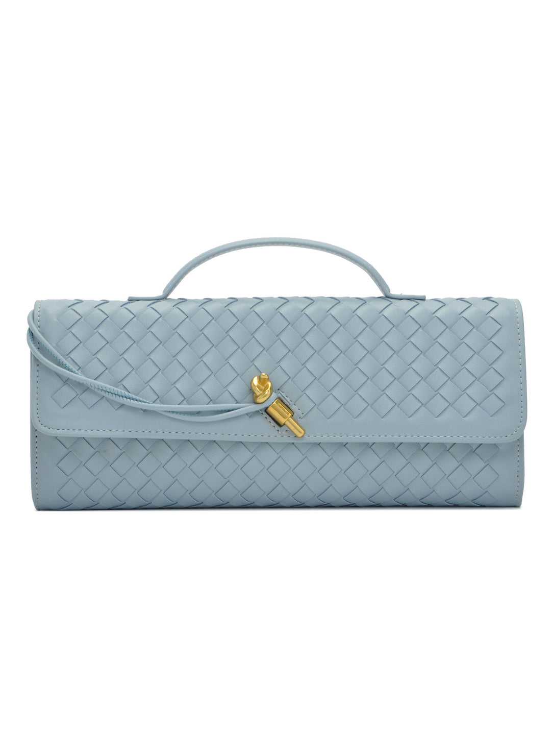 Textured Woven Clutch Purse Kalsten