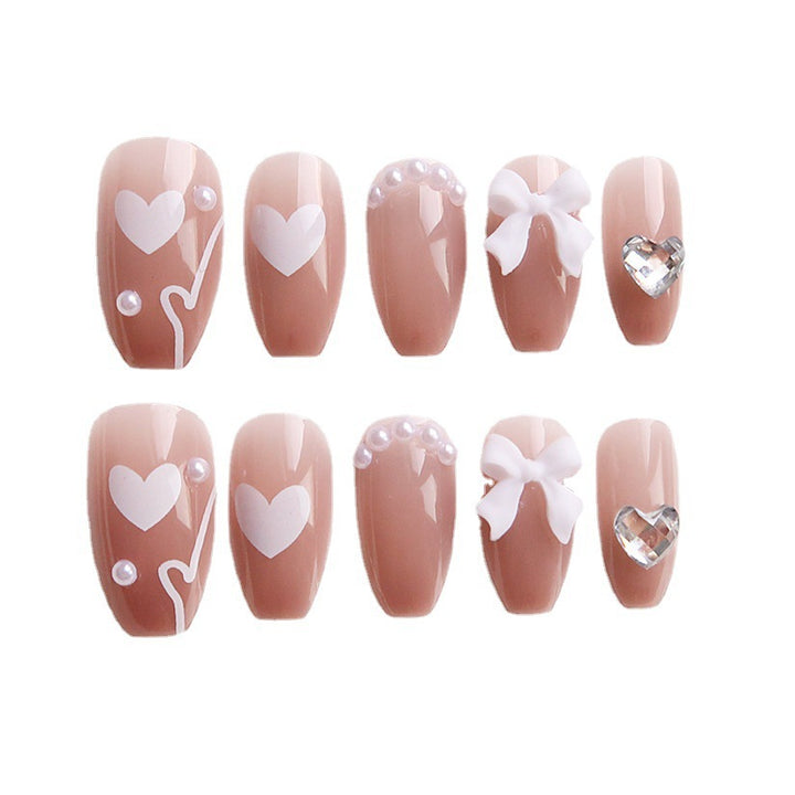 Elegant Artistic Press-On Nails Set
