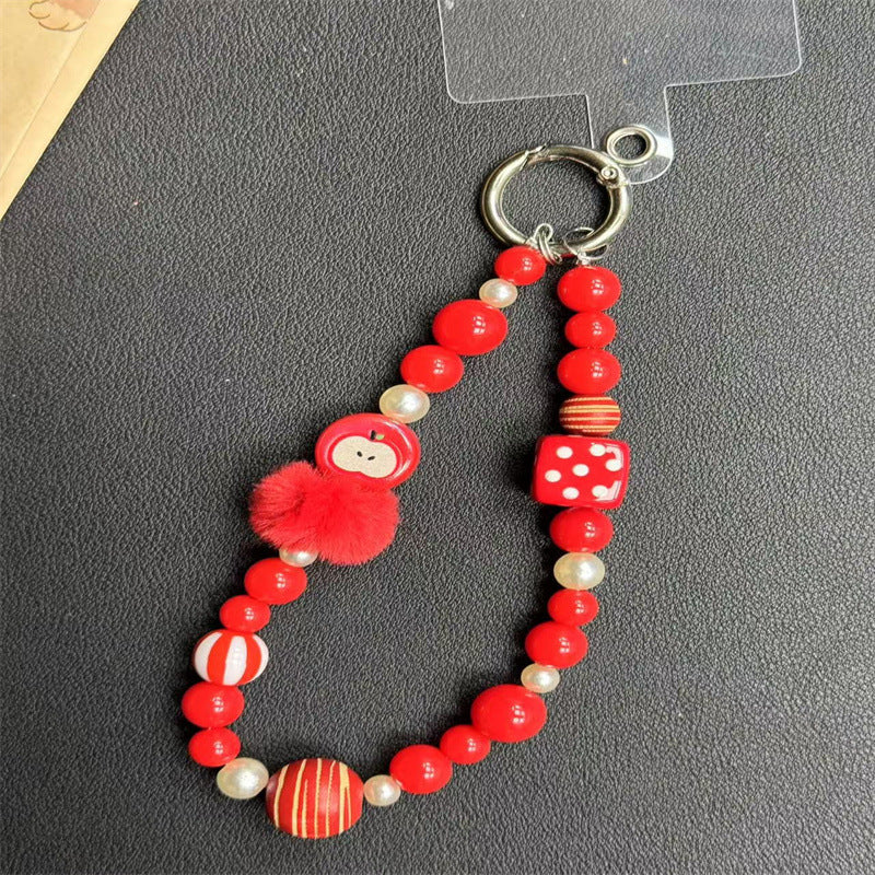 Beaded Character Keychain Holder Kalsten