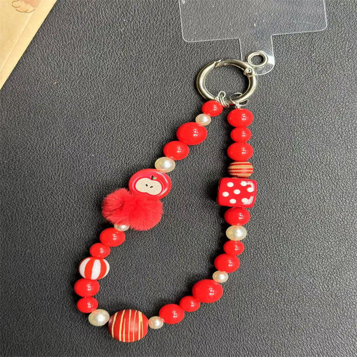 Beaded Character Keychain Holder Kalsten