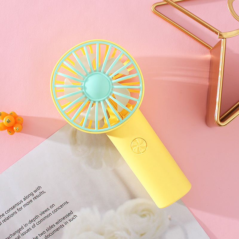 Women's portable handheld fan with innovative design and powerful battery technology Kalsten