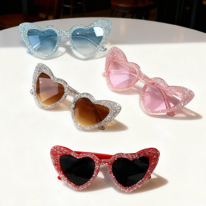 Sparkling Heart-Shaped Sunglasses Kalsten