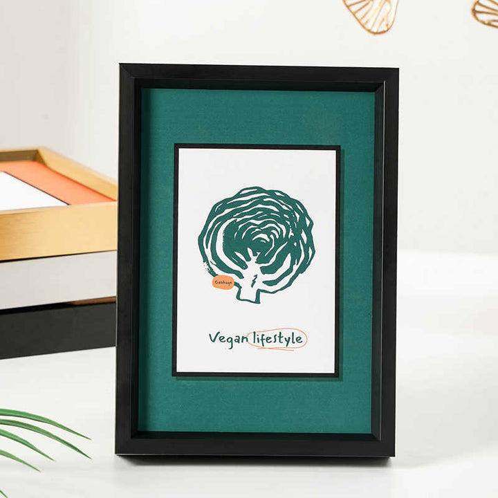 Premium Black Wooden Picture Frame for Home