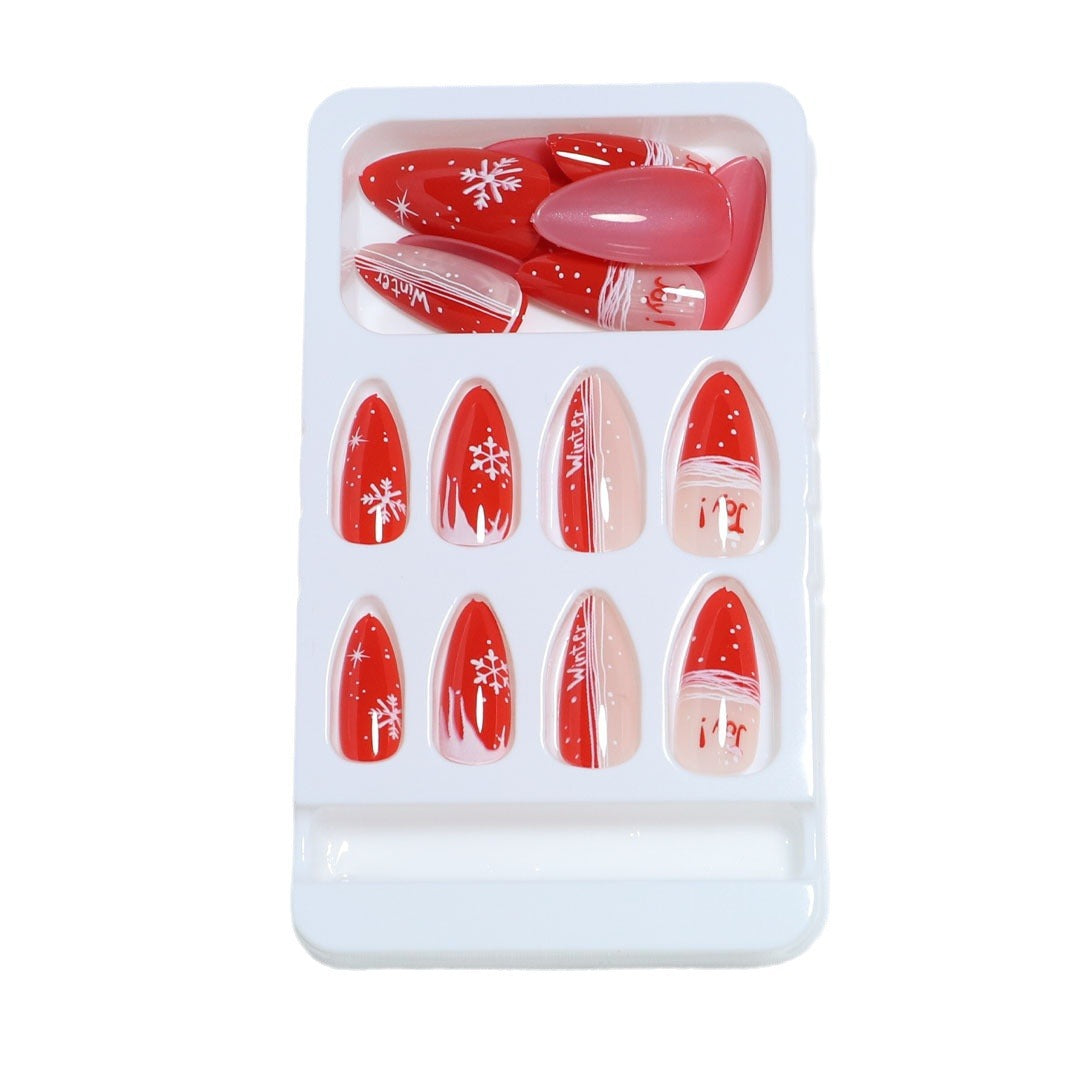 Festive Themed Press-On Nail Art Set Kalsten