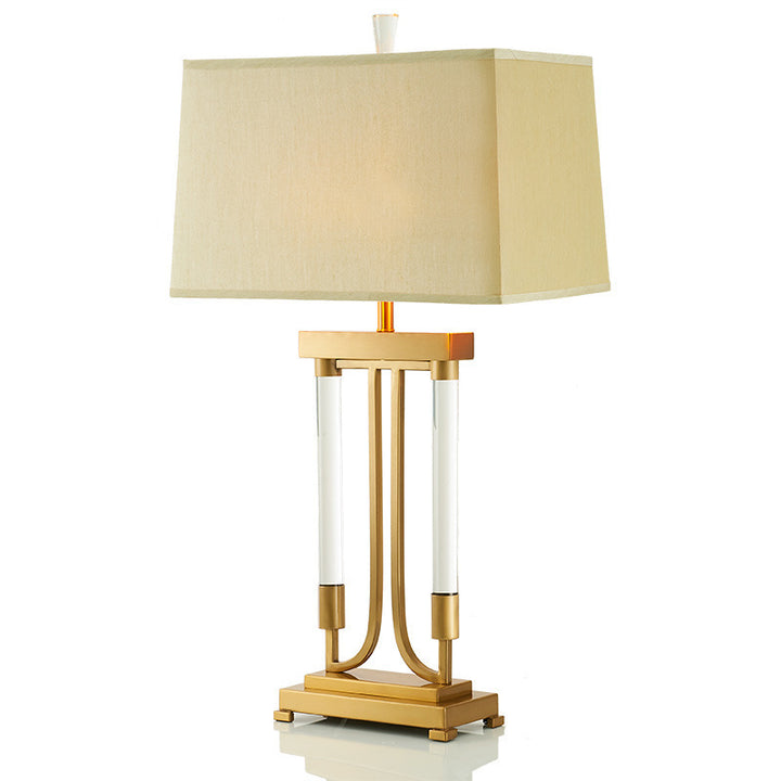 Elegant Crystal Glass Table Lamp