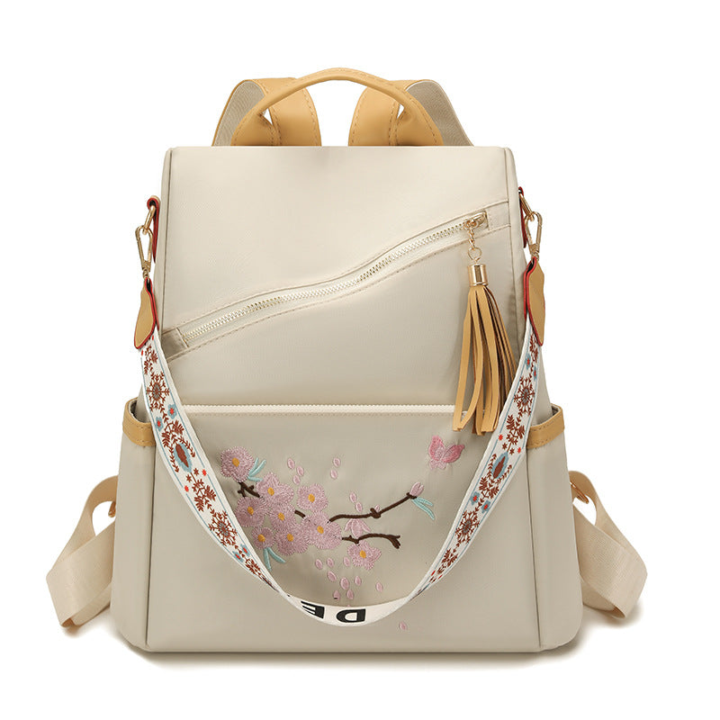 Stylish Embroidered Backpack Kalsten