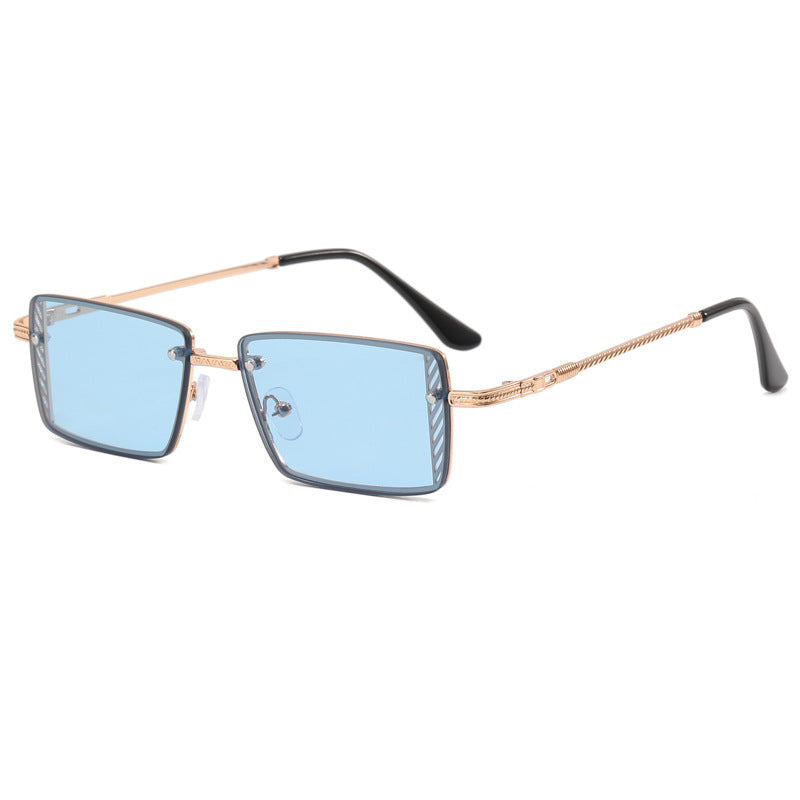Ladies Elegant Square Sunglasses with Refined Frame Accents Kalsten