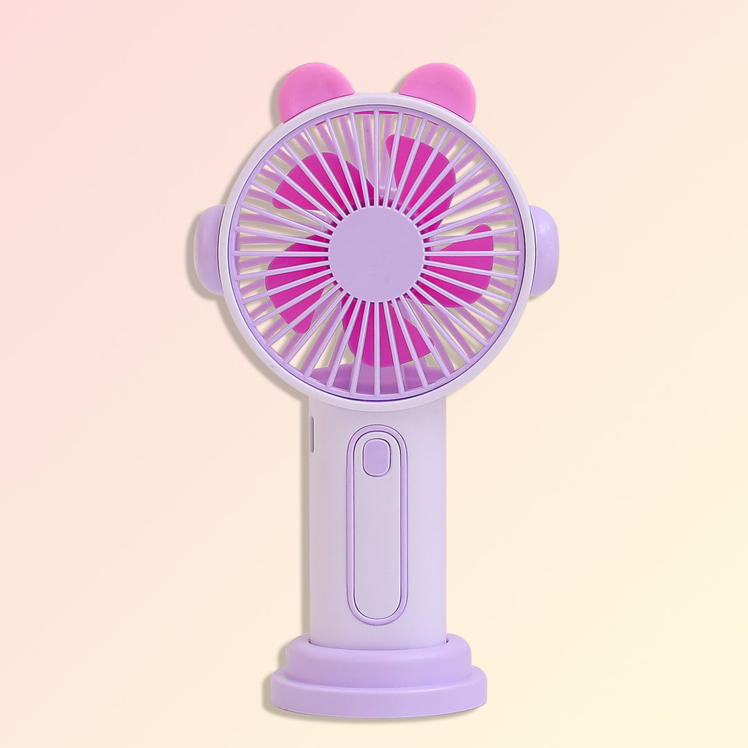Women Portable Mini-Fan with Colorful Ears Kalsten