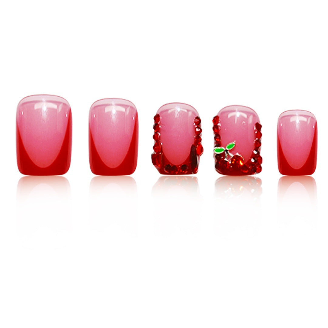 Elegant Theatrical Press-On Nail Set Kalsten