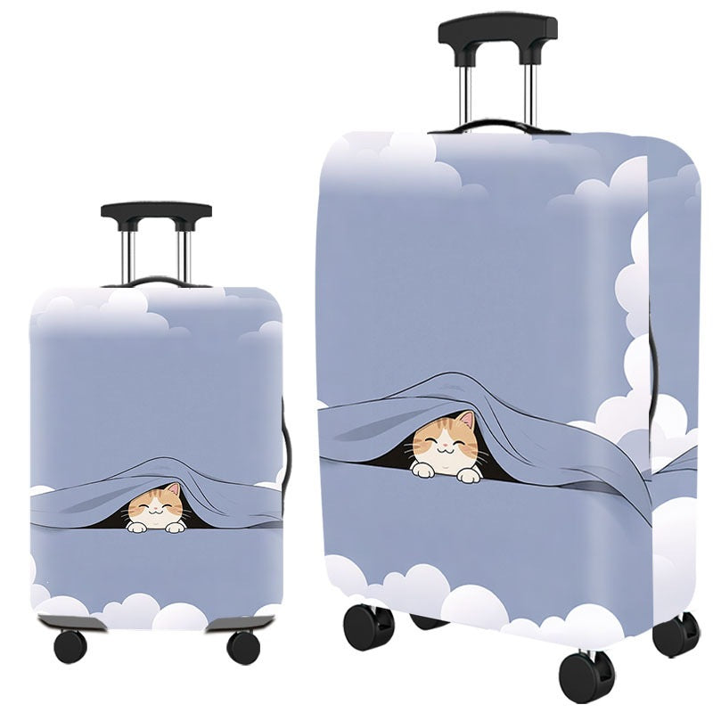 Women's hard shell suitcase with imaginative animal design Kalsten