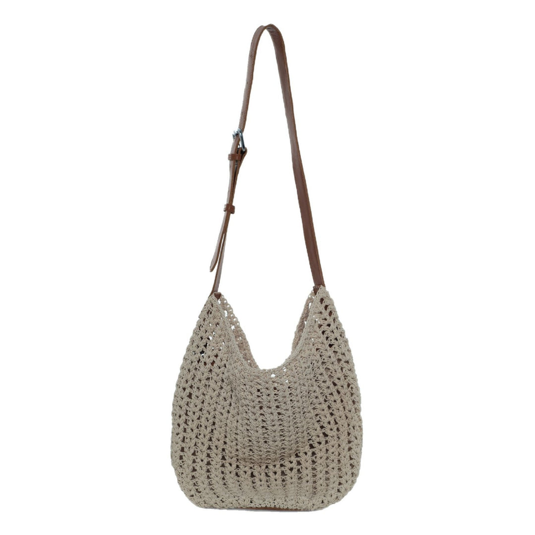 Handcrafted Crossbody Bag in Elegant Macrame Style Kalsten