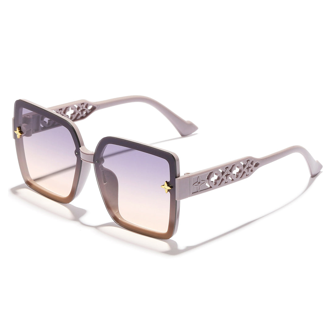Ladies' fashionable sunglasses with a delicate frame and gradient lenses Kalsten